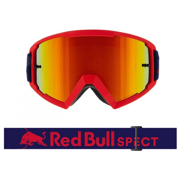 Red Bull Spect Μάσκα Whip-005 Ματ Κόκκινο - Μπλε / Κόκκινος καθρέπτης ΕΝΔΥΣΗ